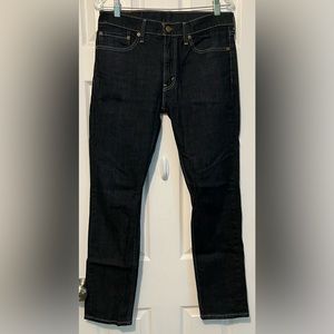 Levi's 511 skinny dark wash denim jeans 34 W x 32 L